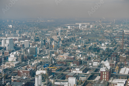 Ludwigshafen Mannheim Altrip Basf Lufaufnahme Pfalz