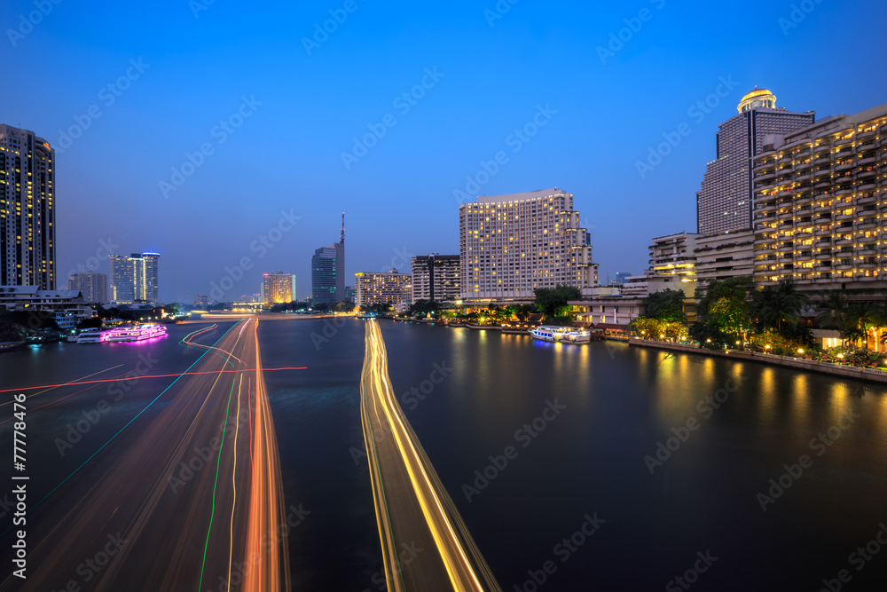 Obraz premium Chao Phraya River