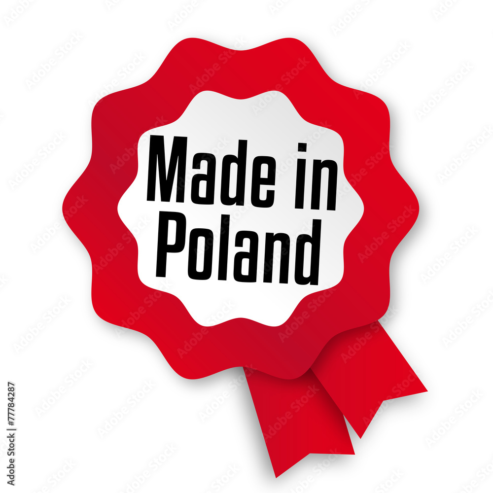 Made in Poland / Made in Polska, obrazy, fototapety, plakaty -  BajeczneObrazy.pl