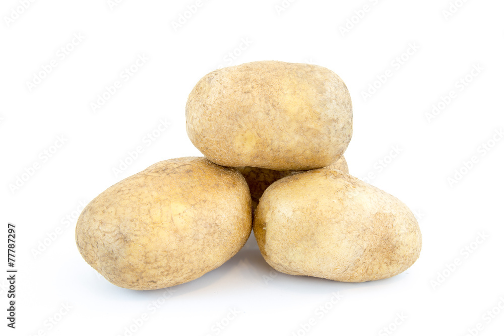 Pile of potatoes Pile of potatoes