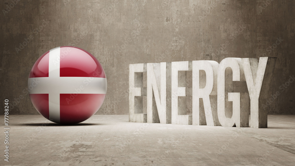 Obraz premium Denmark. Energy Concept.