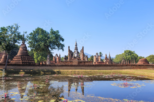 Wat Maha That, Shukhothai Historical Park, Thailand © wirojsid