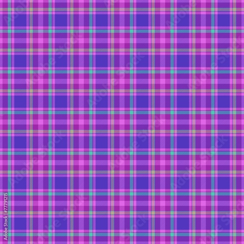 Blue, purple seamless tartan cloth pattern