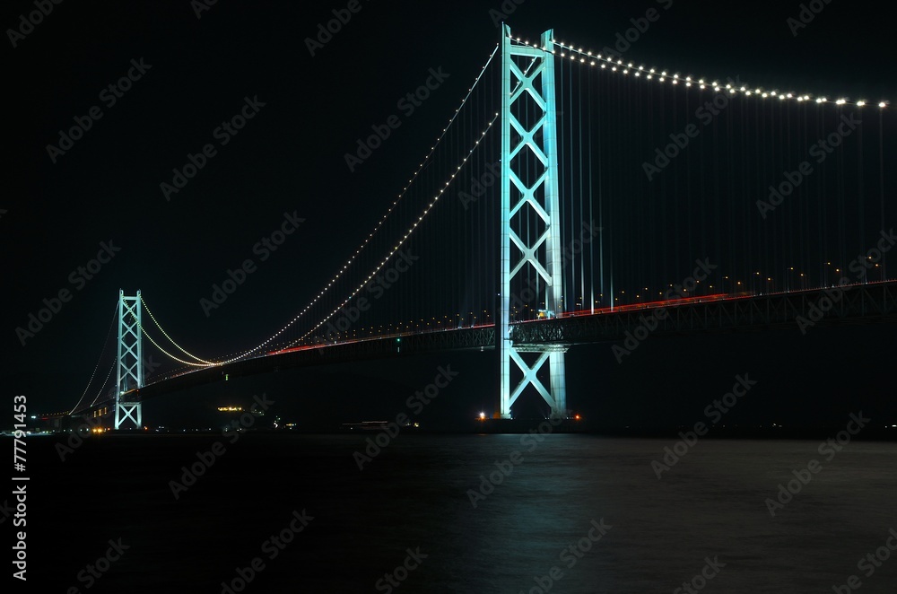 Fototapeta premium 明石海峡大橋