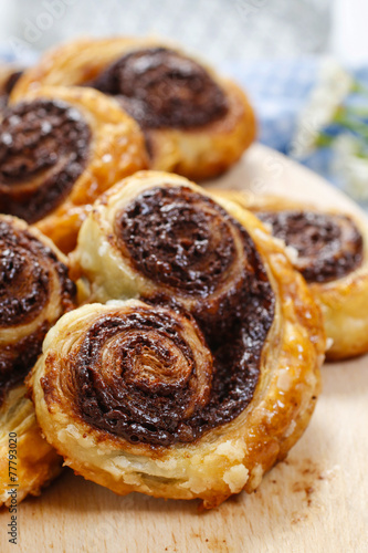 Palmier biscuits - french dessert