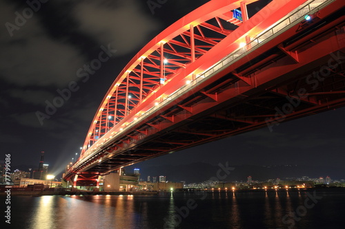 Kobe Bridge in Kobe, Japan