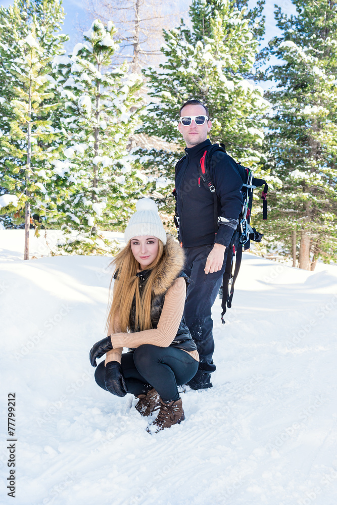 Fototapeta premium Winter (Sandra & Patrick)