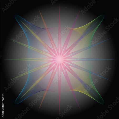 Abstract vector background Flowers