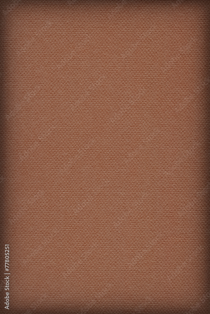 Fototapeta premium Recycle Pastel Paper Red Ocher Coarse Vignette Grunge Texture