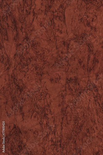 Recycle Pastel Paper Dark English Red Coarse Bleached Mottled Gr