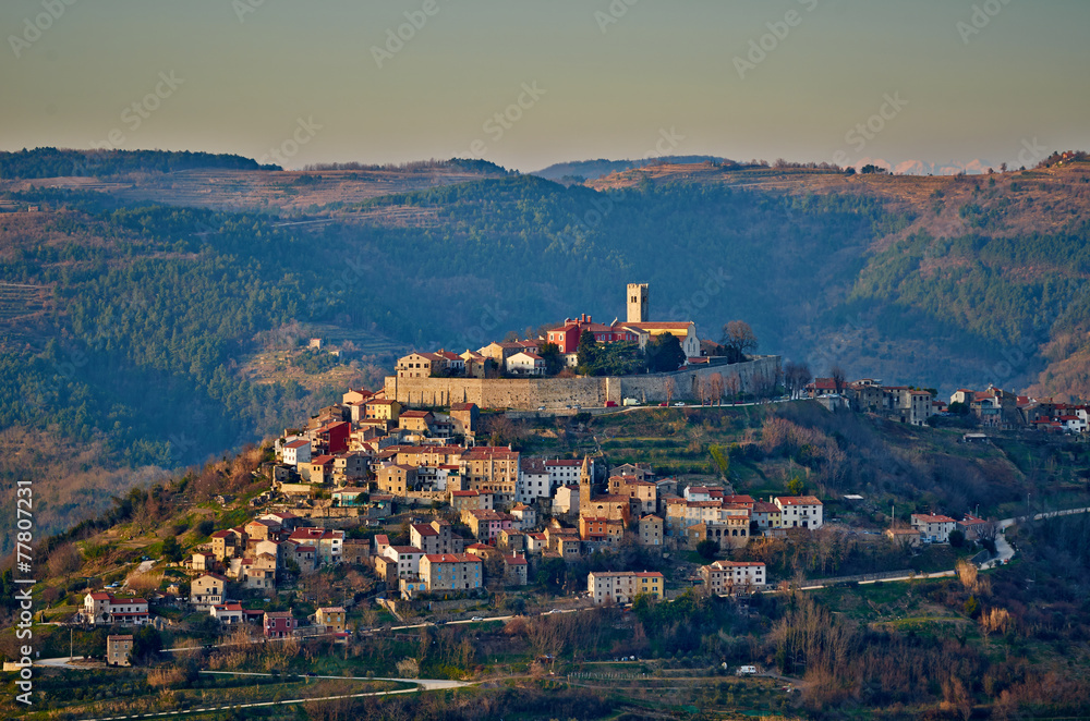 Motovun - Small Town on the hill