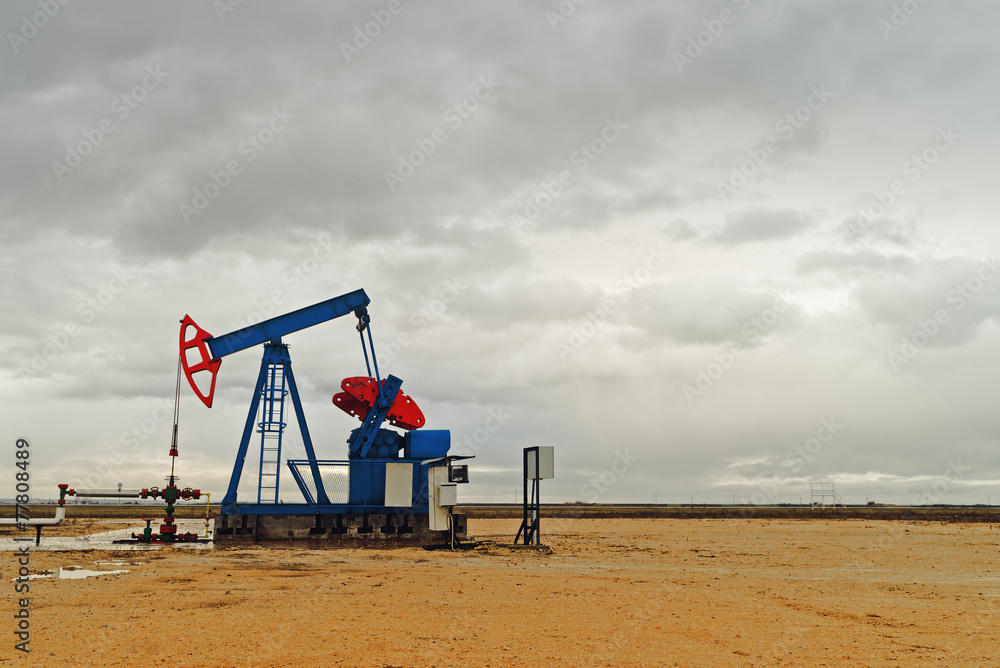 Fototapeta premium Pumpjack Oil Pump