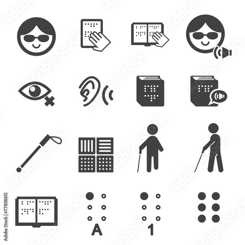 blind man icon
