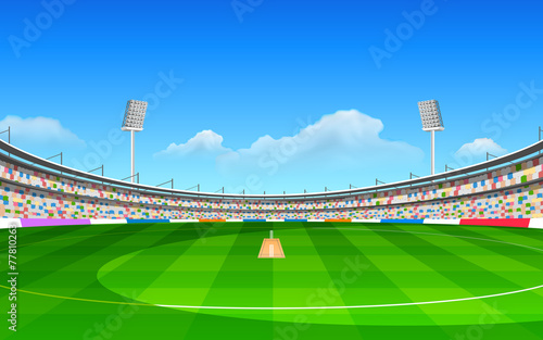 Stadium of cricket