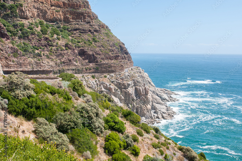 View of Chapmans Peak drive