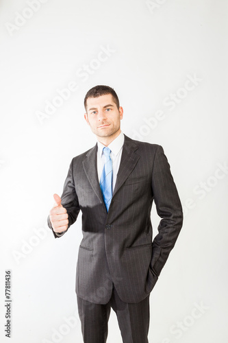 Successfull businessman photo