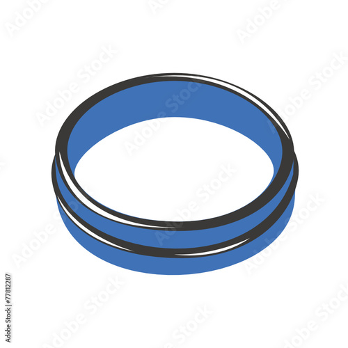 Anello di centraggio ruota automobile