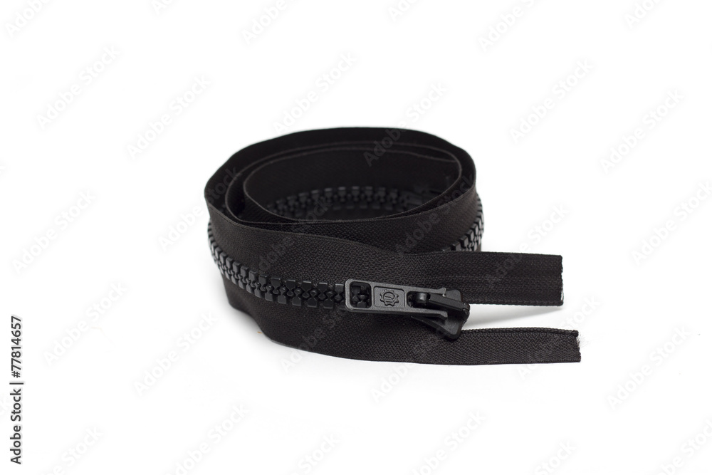 Zipper for sewing. Photo. Zipper for sewing. Photo.