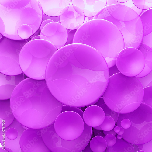 Purple transparent disk background