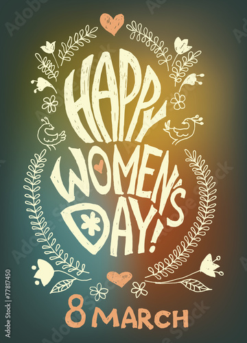 8 march, happy women's day