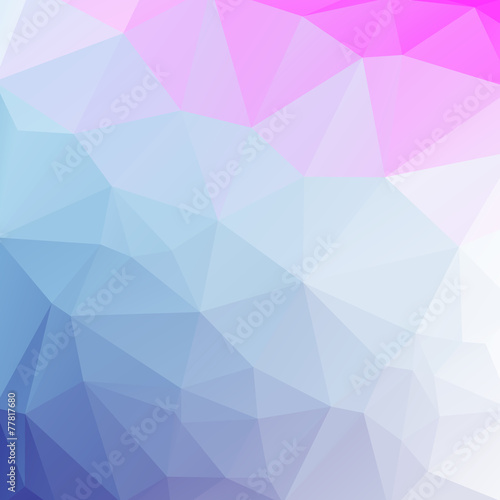 Abstract triangle mosaic gradient background