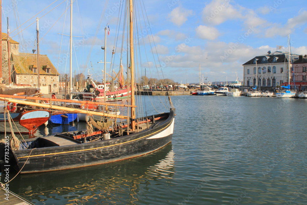 Vieux bassin d'Honfleur, France