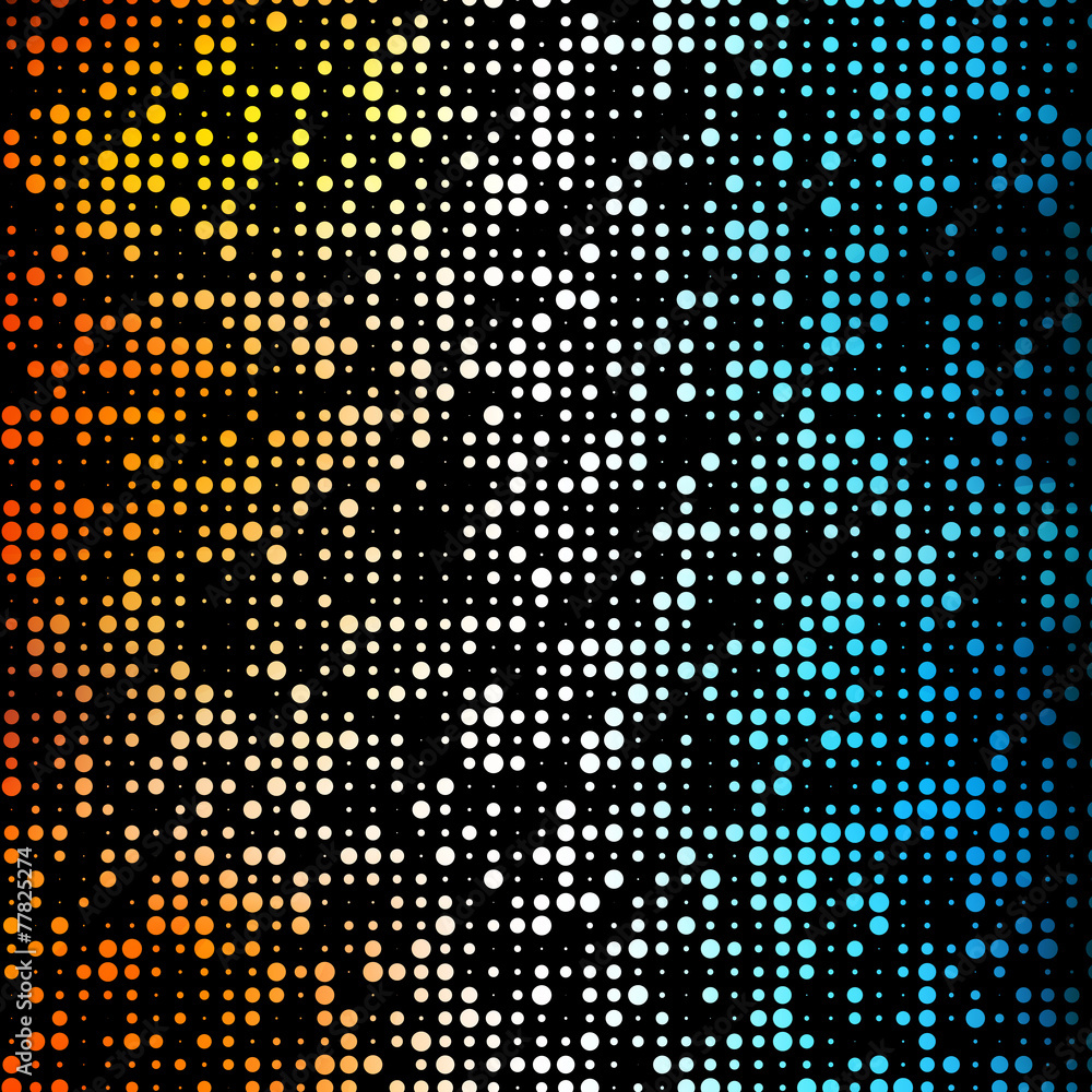 Vector Abstract colorful background. Color Circle