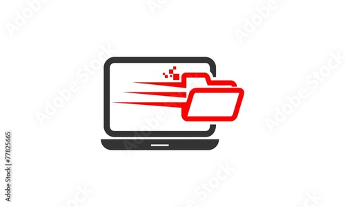 Fast Sent Data  Internet Logo