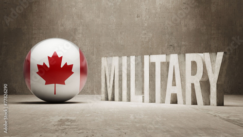 Canada. Military Concept. photo