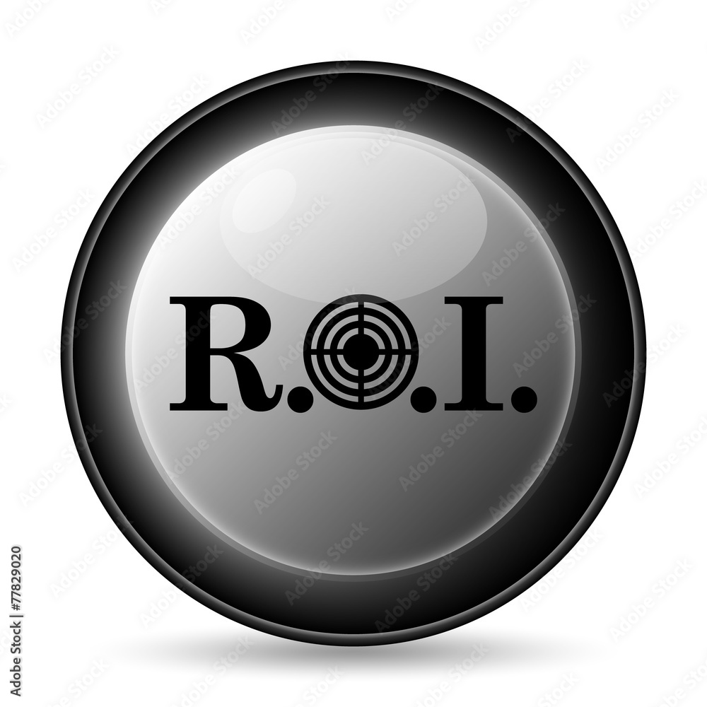 Fototapeta premium ROI icon
