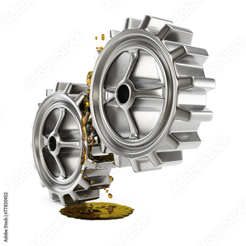 Lubricated gears