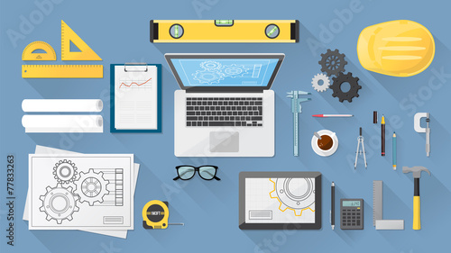 Engineer's desk