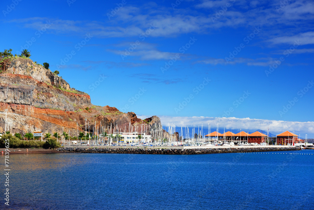 Harbour of San Sebastian de la Gomera, Canary Islands, Spain