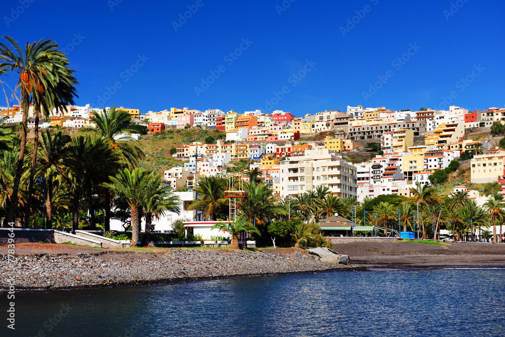Fototapeta premium San Sebastian de la Gomera, Wyspy Kanaryjskie, Hiszpania