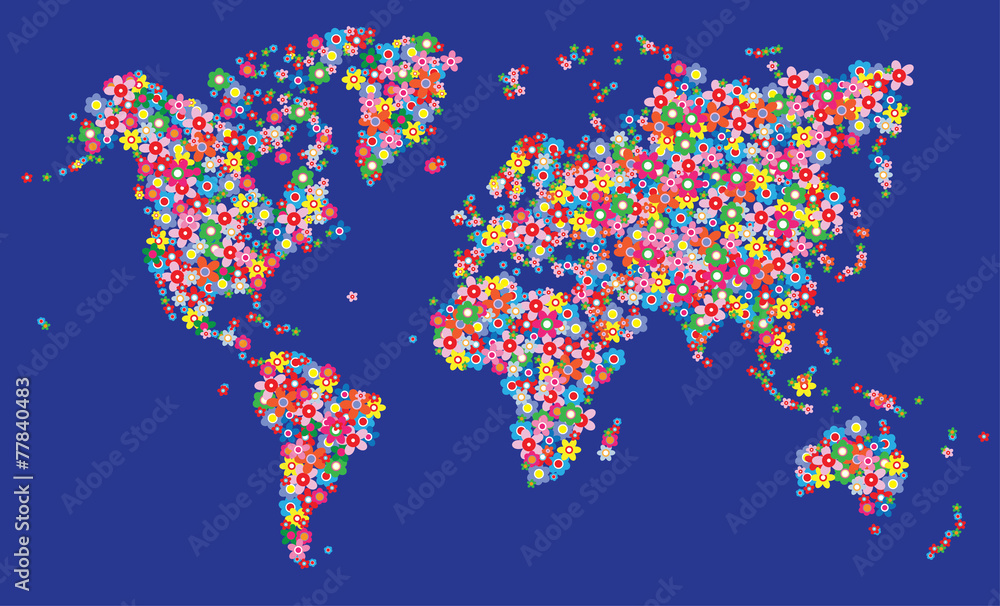 map world flowers environ map world flowers environ