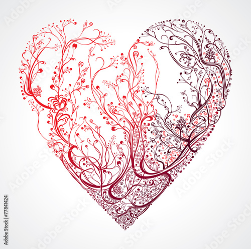 Beautiful openwork heart.