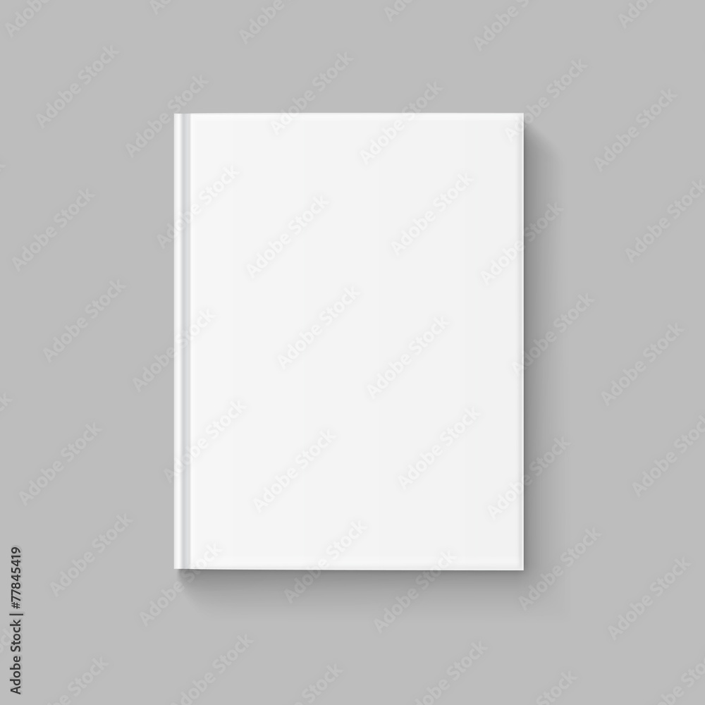 Vector Blank Cover for Book or Magazine Template Vector Blank Cover for Book or Magazine Template