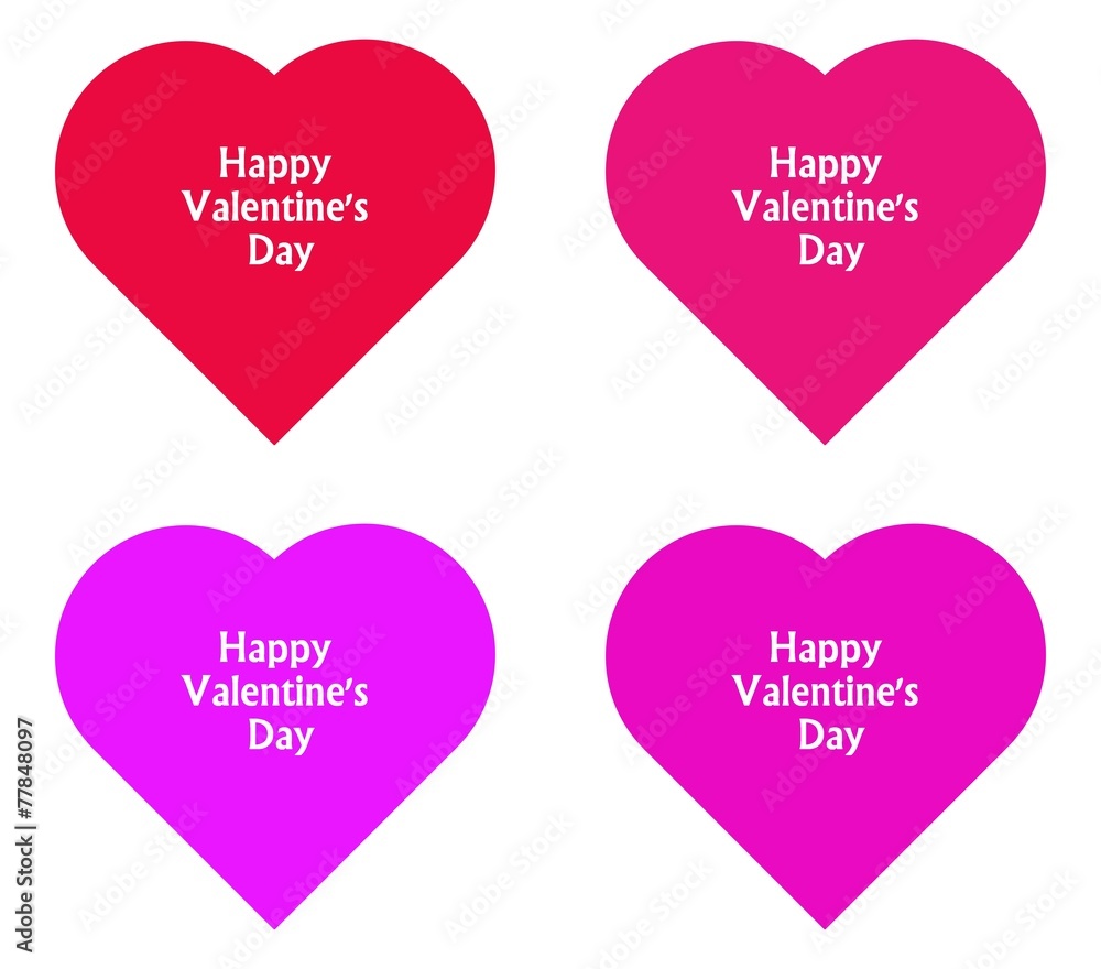 Saint Valentin dans un cœur Saint Valentin dans un cœur