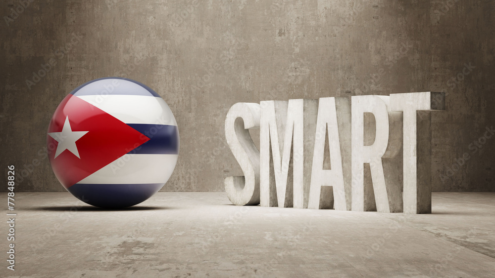 Naklejka premium Cuba. High Resolution Smart Concept.