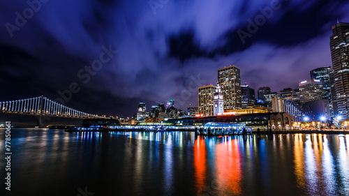 Canvas Print Port of San Francisco