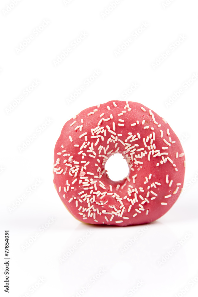 Fresh isolated donuts on white background Fresh isolated donuts on white background