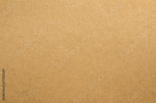 Paper texture - brown paper sheet.