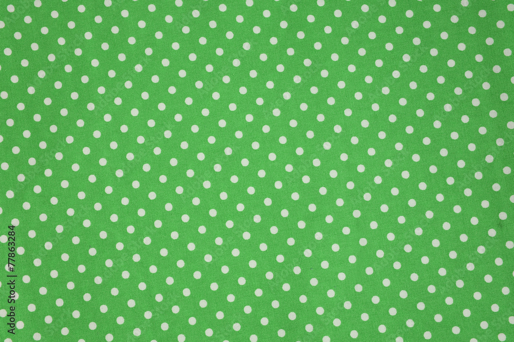 Seamless polka dots fabric for background