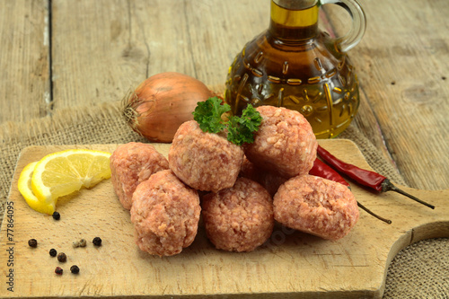 boulettes de veau photo