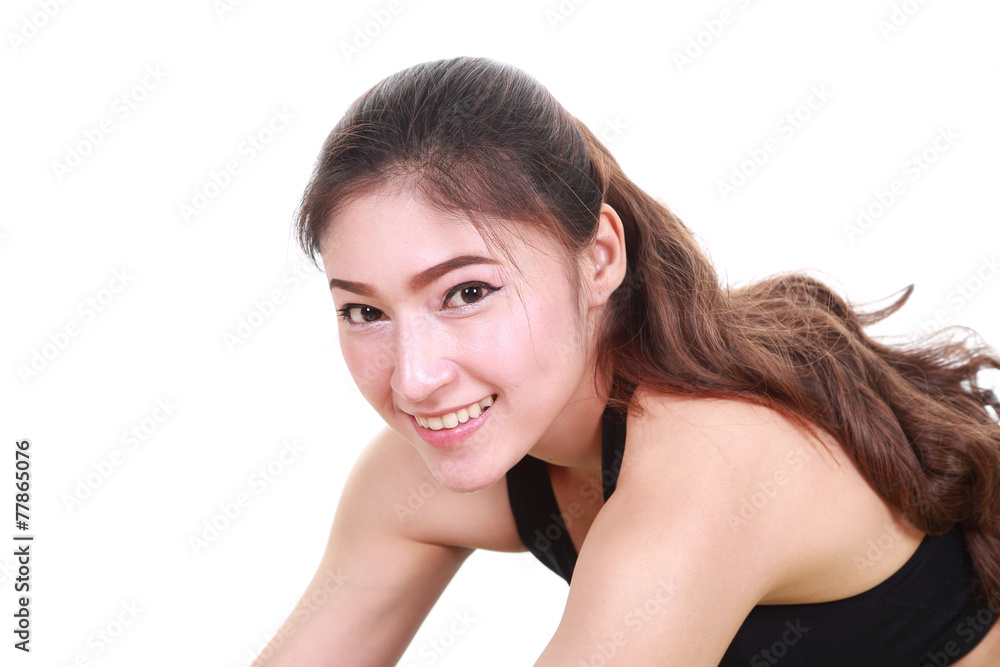 Portrait Fitness Woman Portrait Fitness Woman