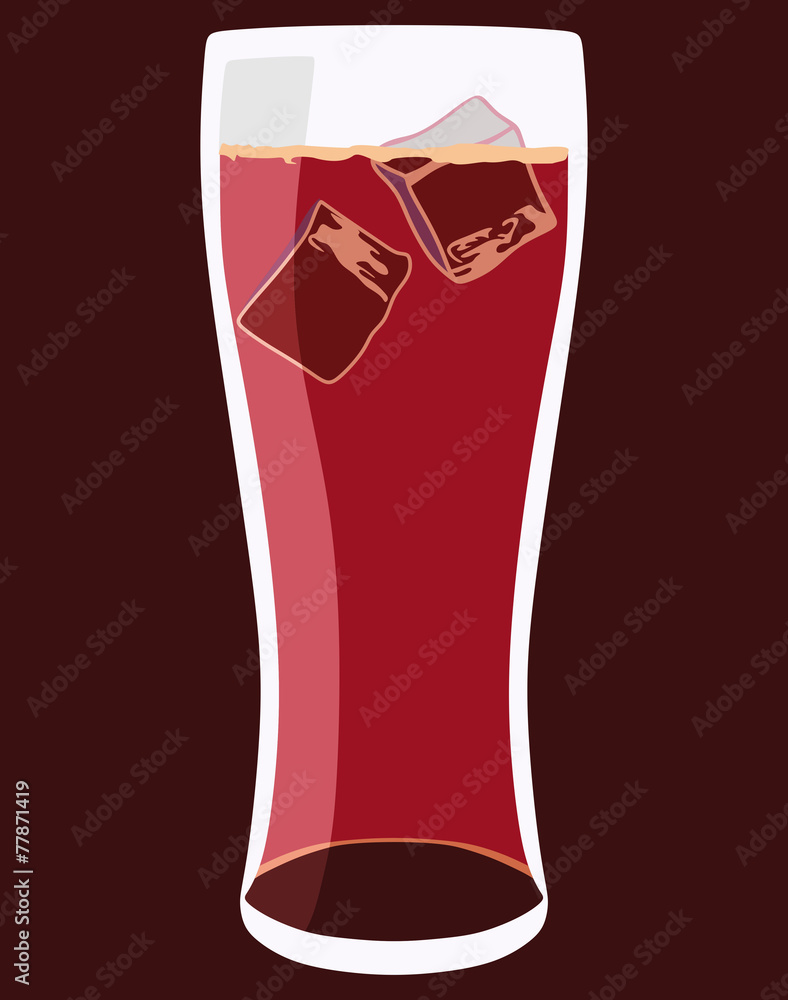 Obraz premium Drink with ice