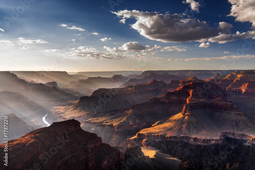 Sonnenuntergang am Hopi point, Grand Canyon © franzeldr