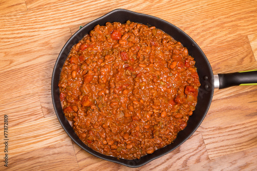 Iron Pan of Hot Chili