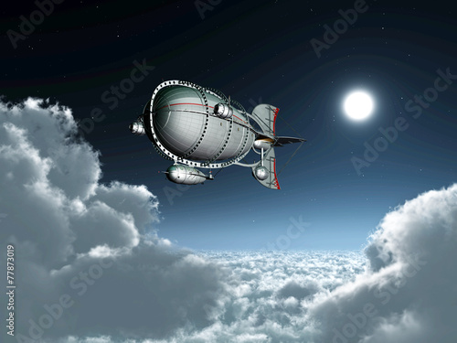 Fotografie Fantasy Airship