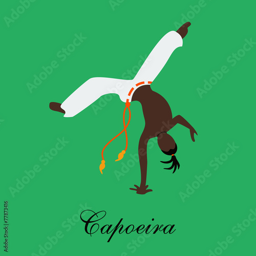 Vector capoeira batizado